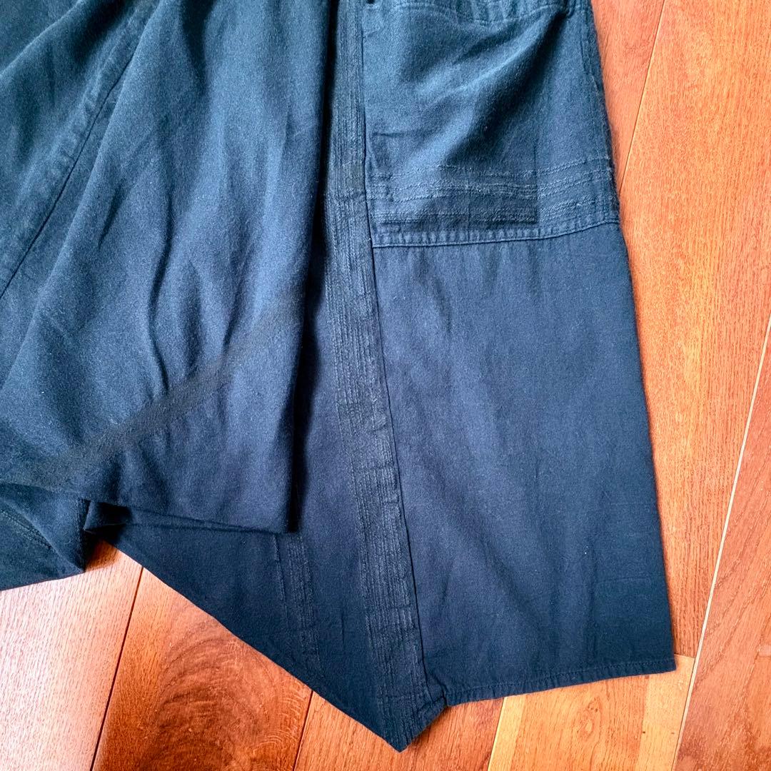 タマキニイメ　タルンパンツ　ショート　ネイビー　綿