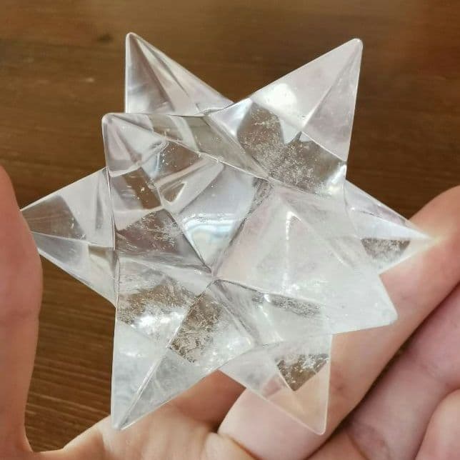 透明感良 虹入り 水晶 アステロイド B