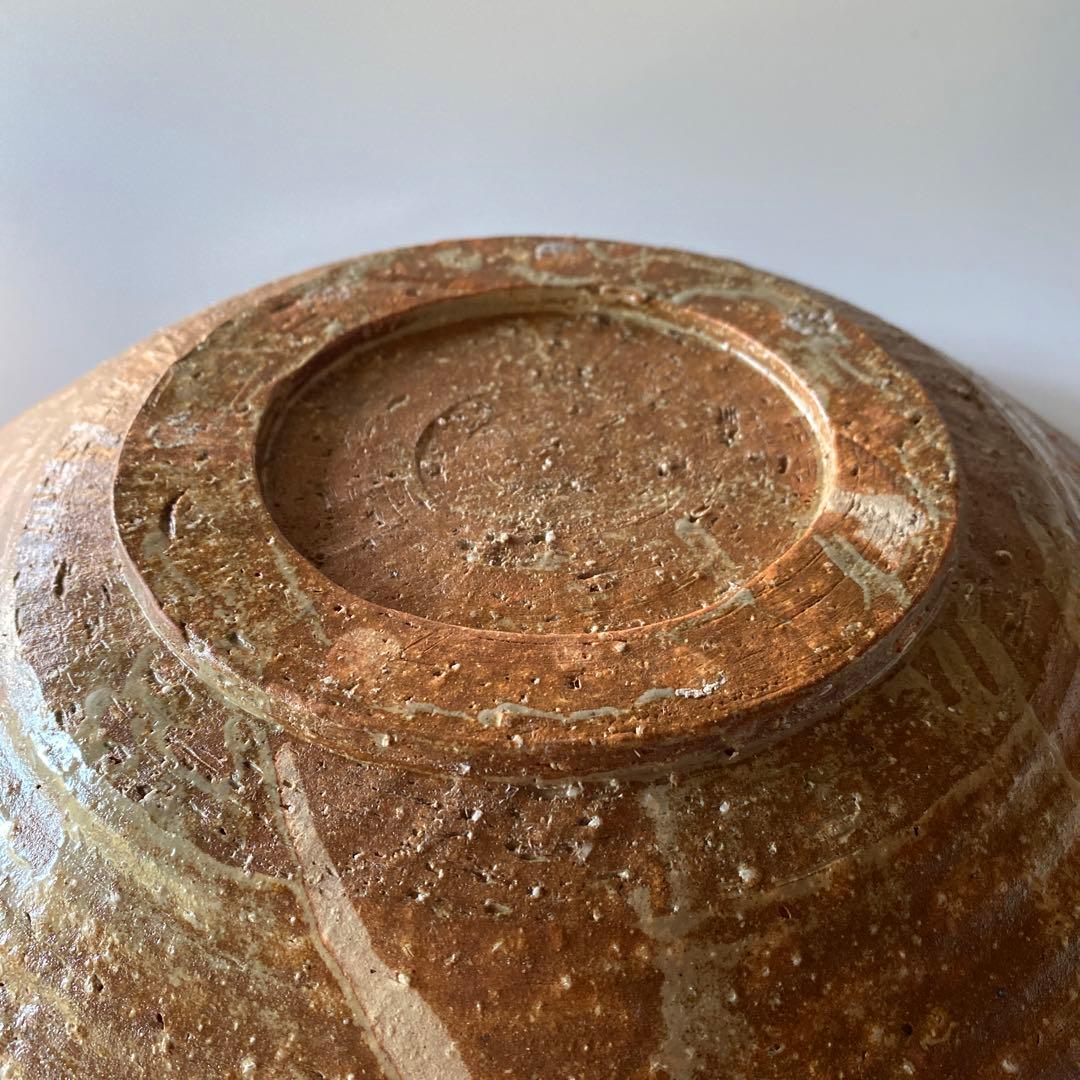 森岡嘉祥 共箱つき 馬の眼皿 大皿 京焼茶陶大家