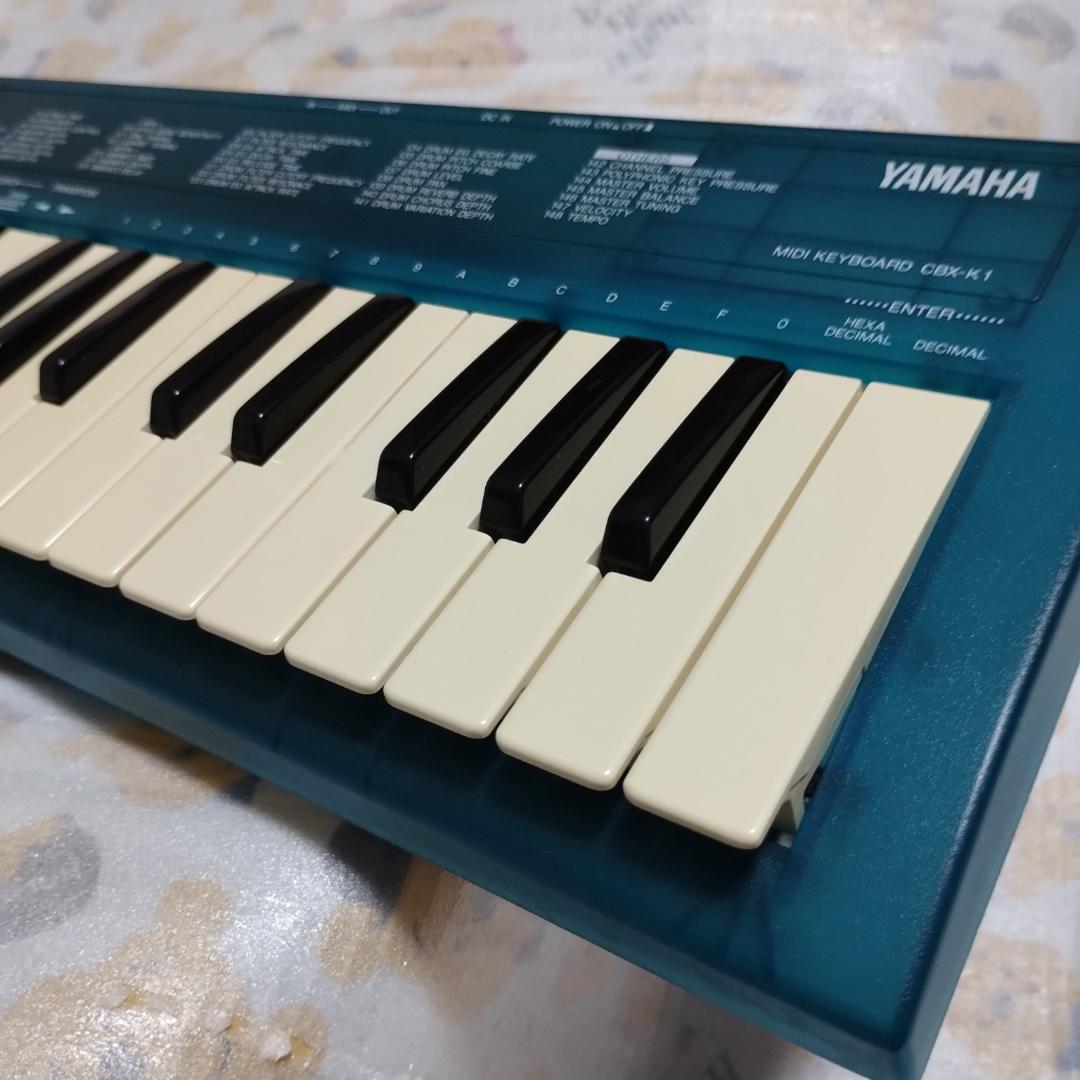 「CBX-K1B 」ヤマハ ・MIDI KEYBOAD・純正ACアダプター付き