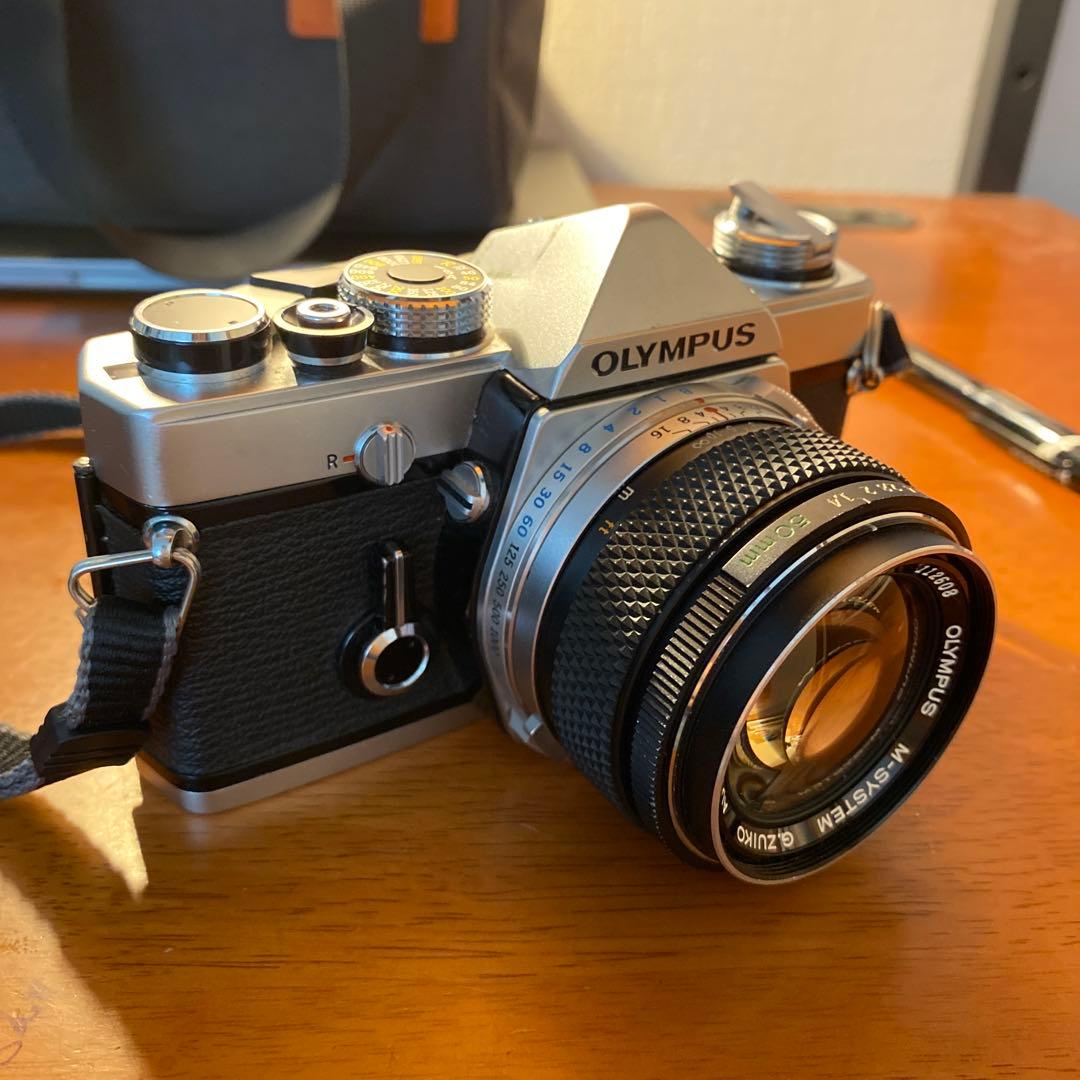 フィルムカメラ Olympus OM-1 + Lens f50mm