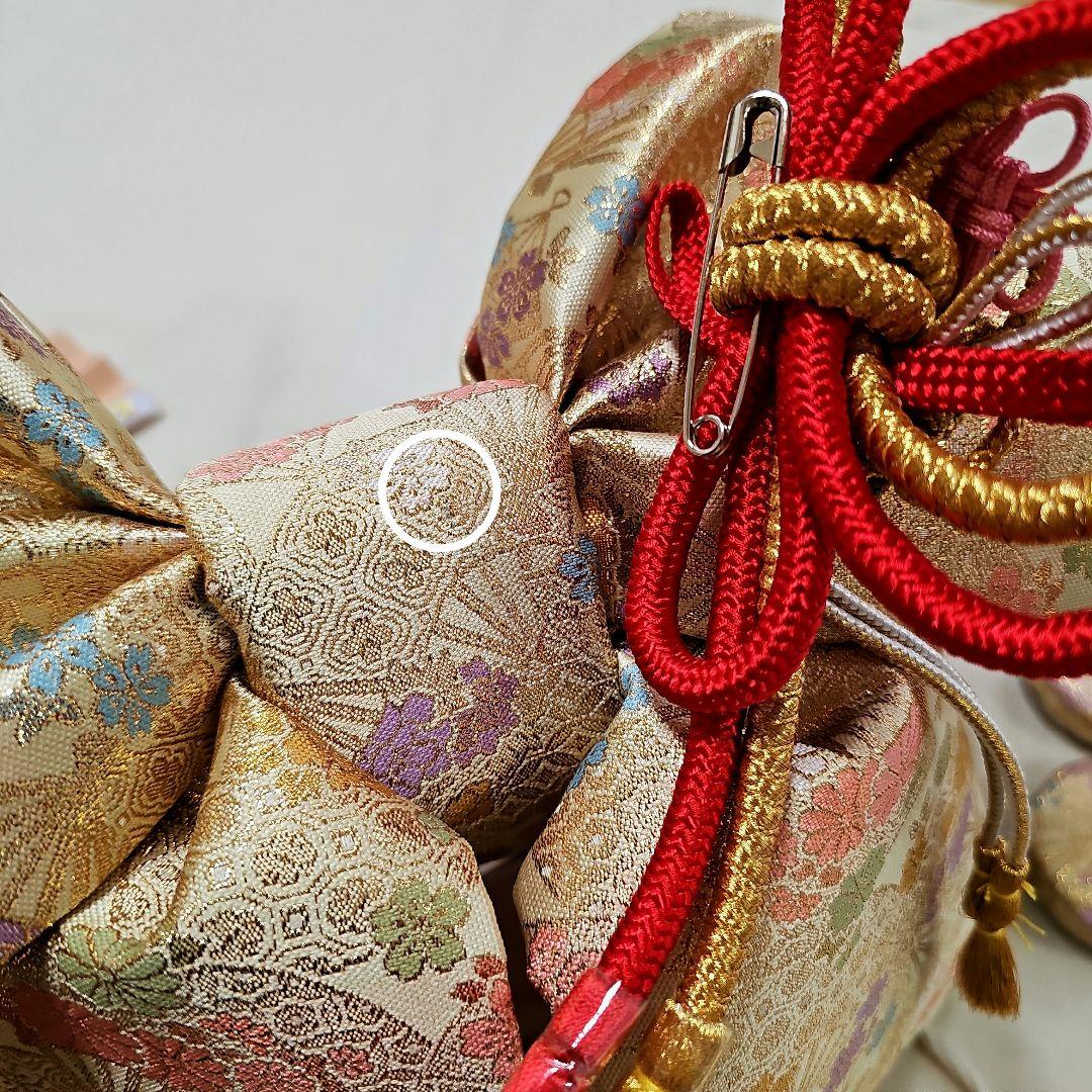 七五三　帯　草履　バッグ　はこせこセット　美品