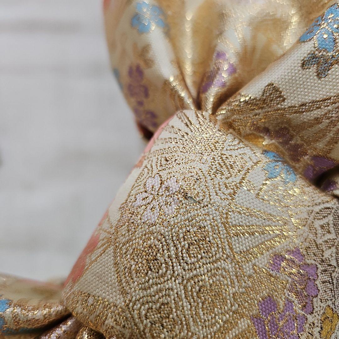 七五三　帯　草履　バッグ　はこせこセット　美品