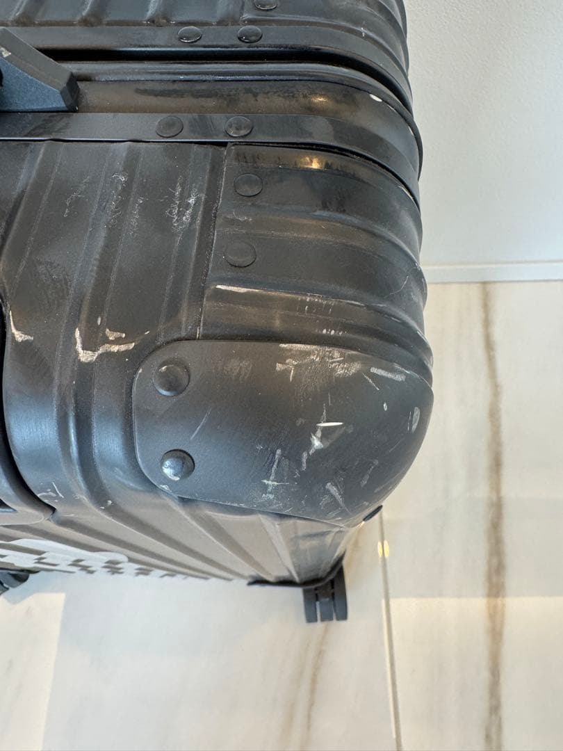 supreme RIMOWA コラボ キャリーケース 45L ブラック