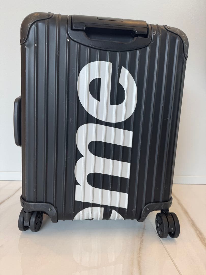 supreme RIMOWA コラボ キャリーケース 45L ブラック