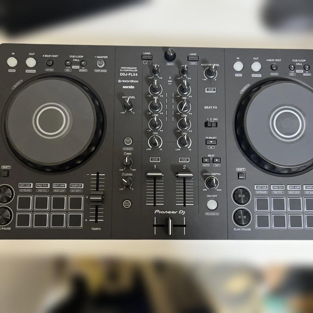 DDJ-FLX4 DJ ＋RCA ＋CtoCケーブル ほぼ未使用です