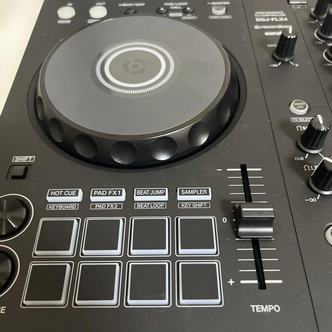 DDJ-FLX4 DJ ＋RCA ＋CtoCケーブル ほぼ未使用です