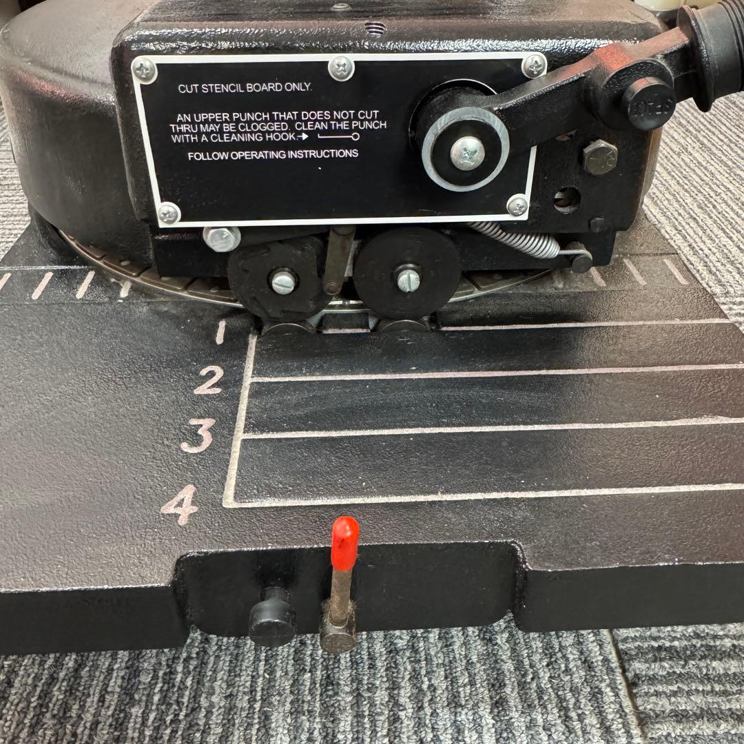 MARSH社 ステンシルマシーン 1インチ MARSH ステンシル オイルボード