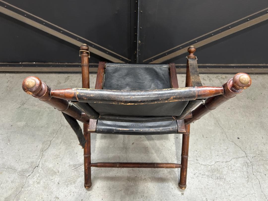 Vintage Folding Chair / フォールディングチェア｜レザー