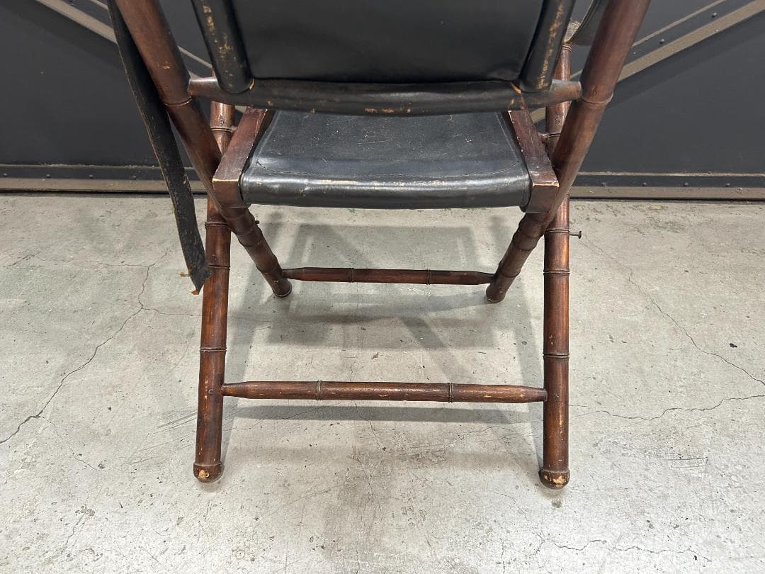 Vintage Folding Chair / フォールディングチェア｜レザー