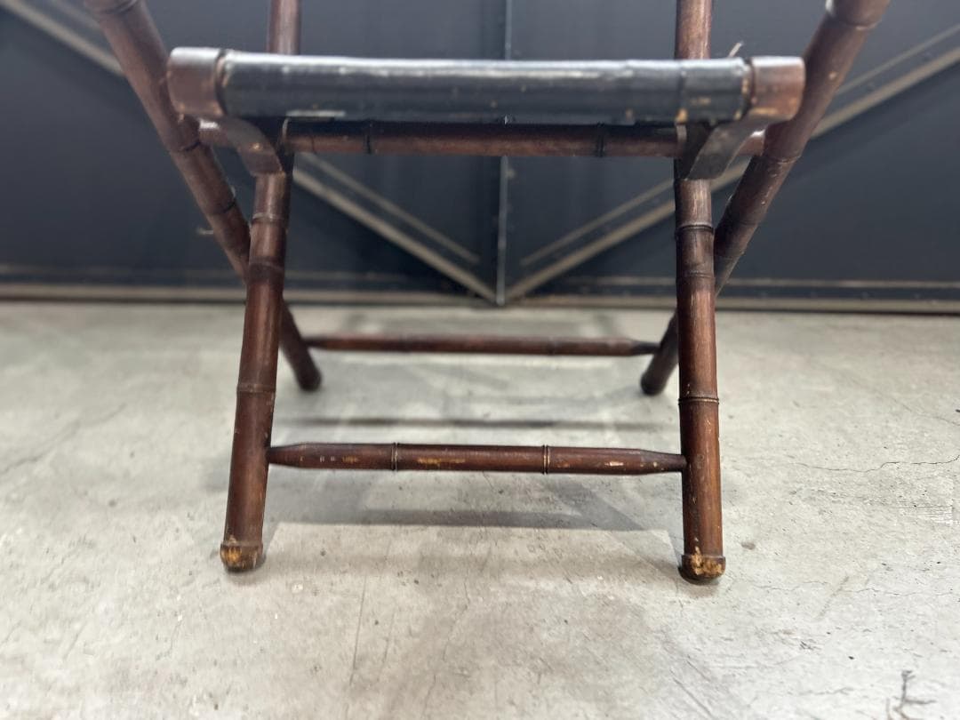Vintage Folding Chair / フォールディングチェア｜レザー