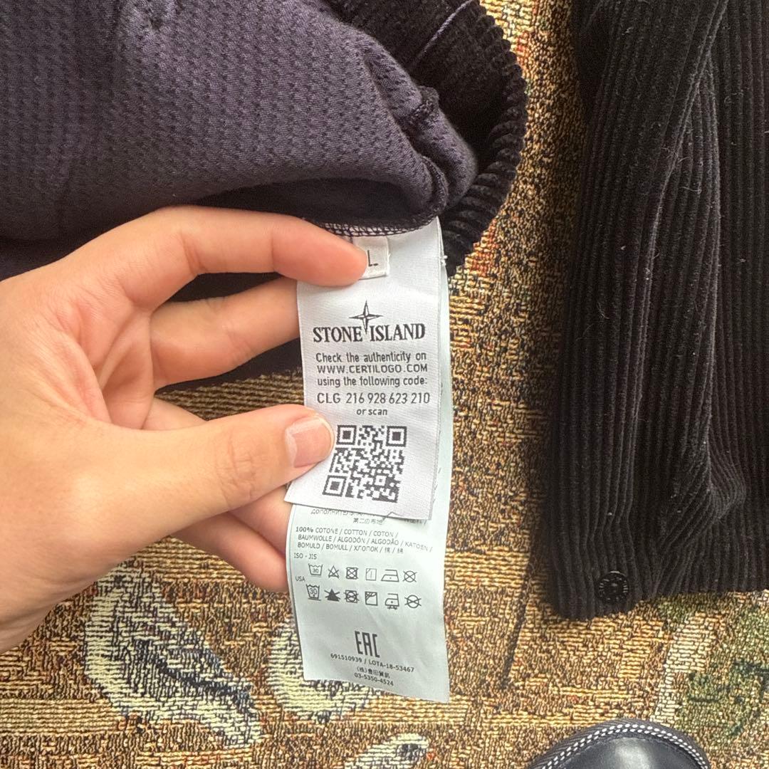 18AW STONE  中畝コーデュロイジャケット