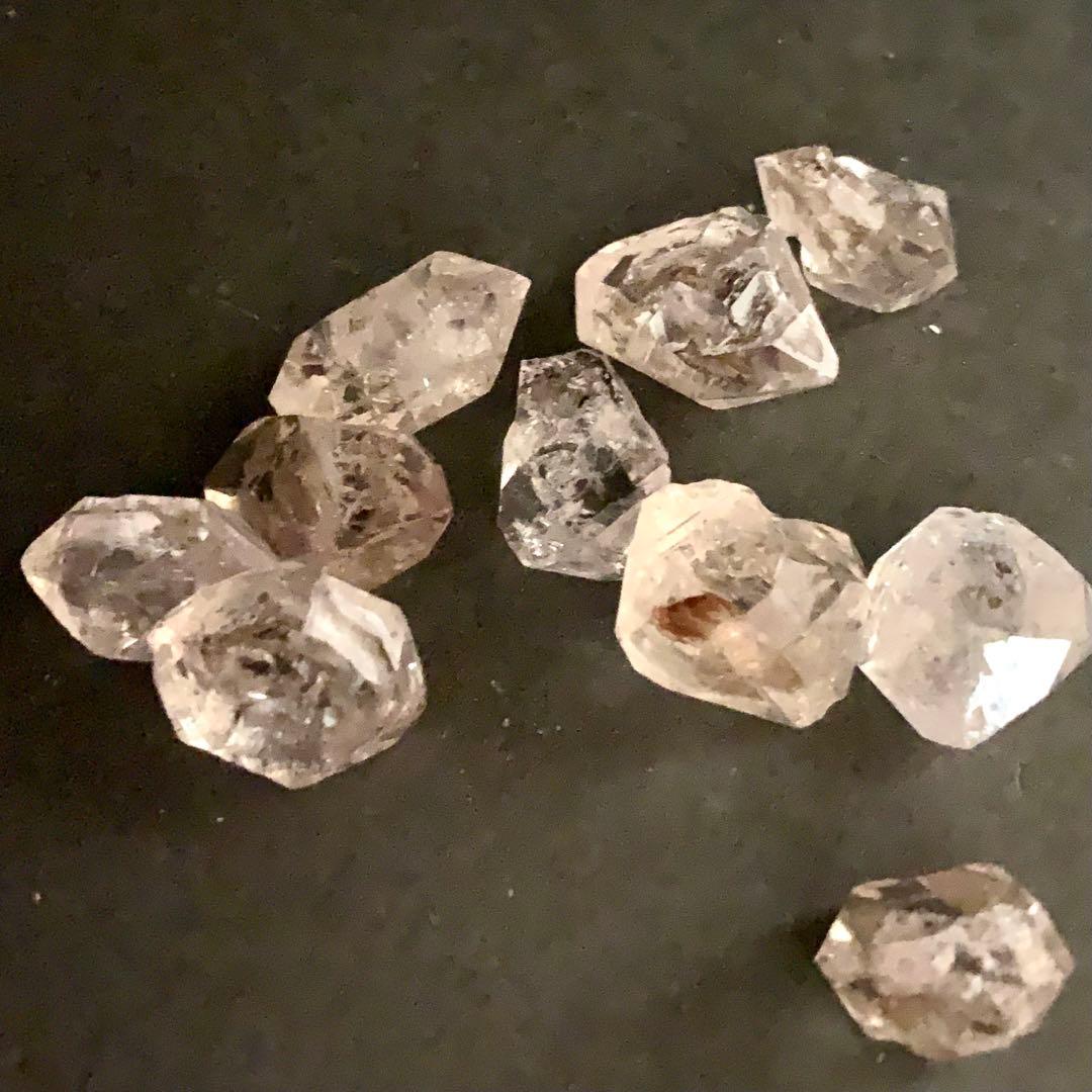 ペトロレアムクォーツ(特大)5個セットx-1/蛍光水晶