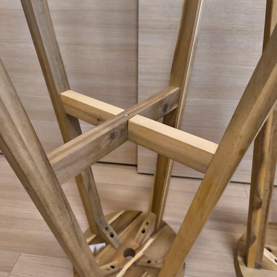 IKEA SKOGSTA ハイスツール　カウンターチェア　2脚セット