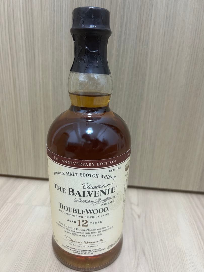 希少品)BALVENIE DOUBLEWOOD 12年 25周年記念版