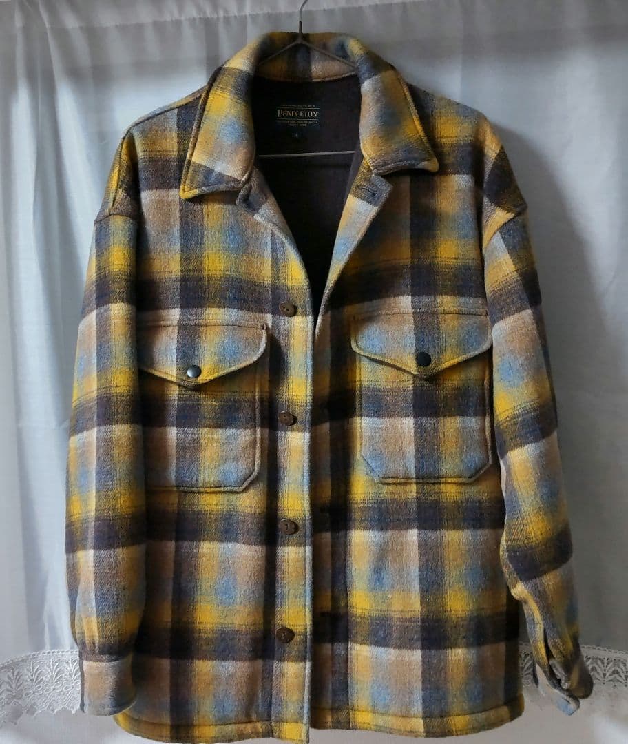 ペンドルトン　チェック　CPO　ジャケット