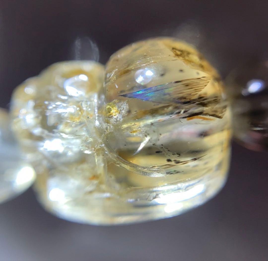 ★ユッキー様★ 《超希少石》貔貅ゴールデンスキャポライト　ブレスレット