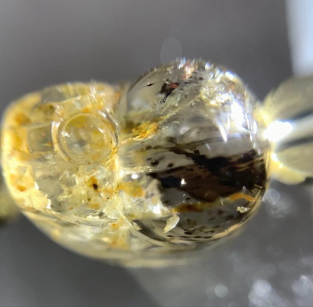 ★ユッキー様★ 《超希少石》貔貅ゴールデンスキャポライト　ブレスレット