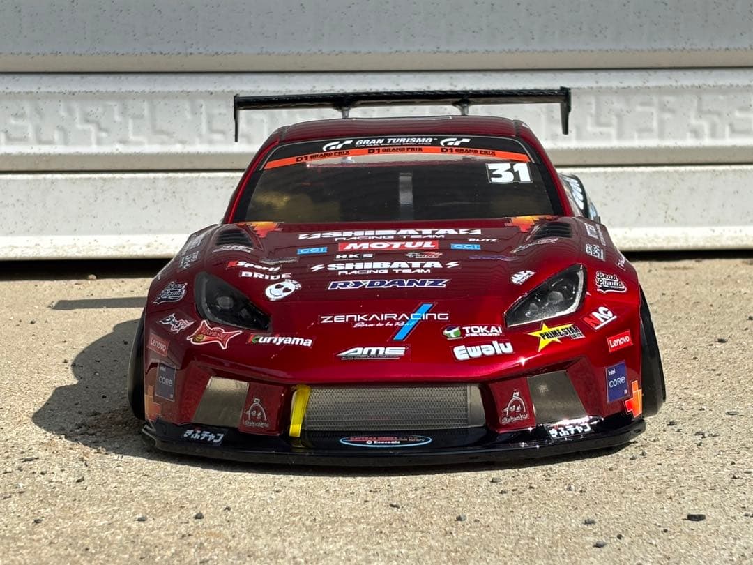 r31HOUSE gr86ラジコンボディー　SHIBATA仕様 塗装済未走行