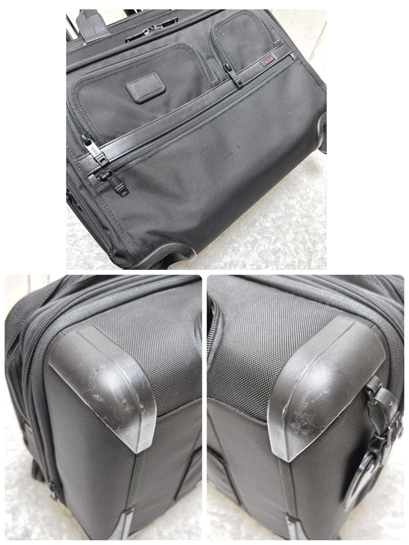TUMI キャリーバッグ ALPHA2 機内持込可 黒 ビジネス大容量