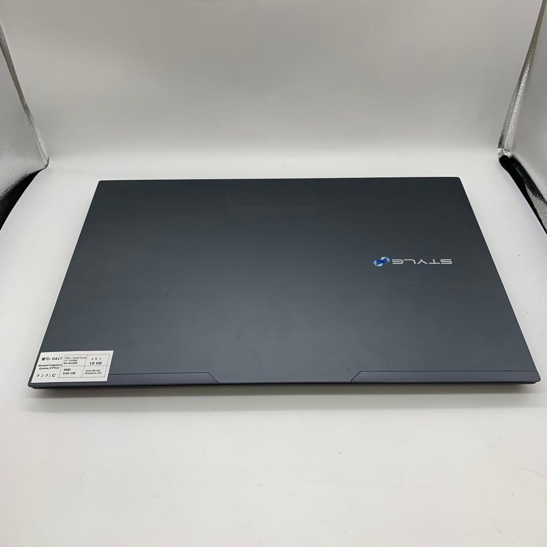 Windowsノート本体 Mouse Computer iiyama STYLE N870HZ |C.i7