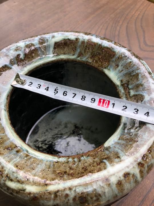 田中佐次郎　朝鮮唐津　水指　茶道具② k