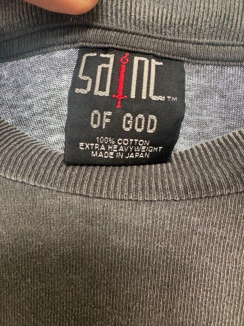 セントマイケル　フィアオブゴッドコラボTEE OS