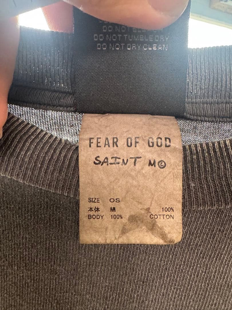 セントマイケル　フィアオブゴッドコラボTEE OS