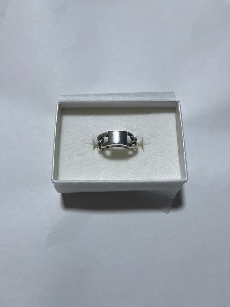 アクセサリー Scat Chain plate ring