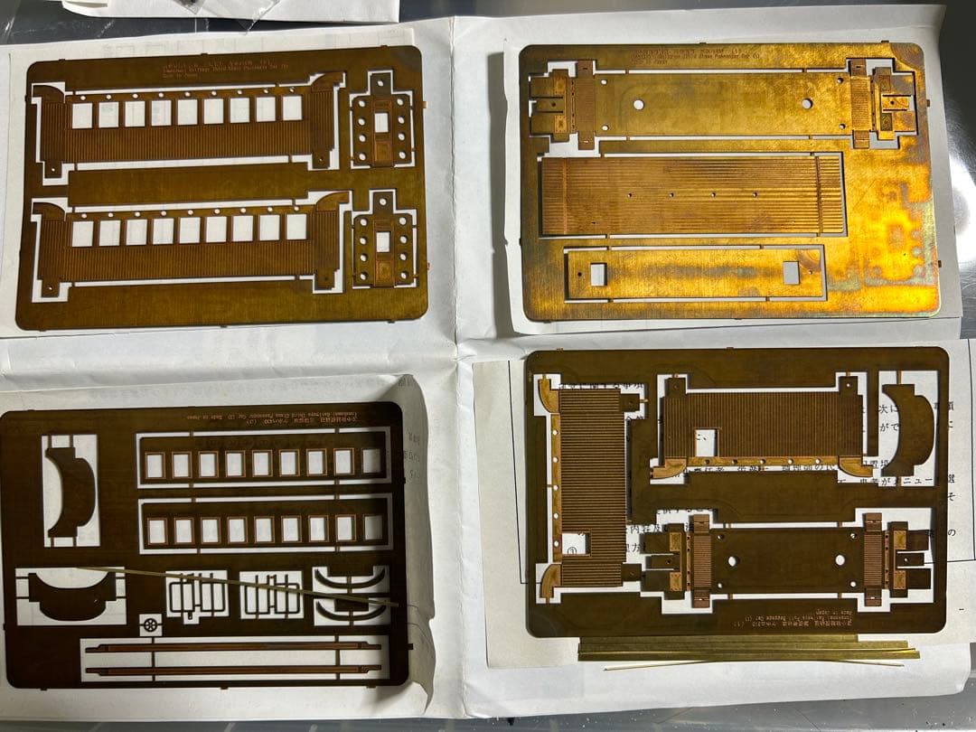 KKプロジェクト苫小牧軽便鉄道客車HOe 9㎜キット 真鍮製