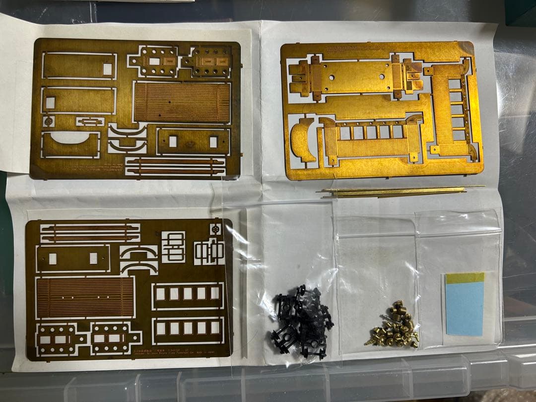 KKプロジェクト苫小牧軽便鉄道客車HOe 9㎜キット 真鍮製