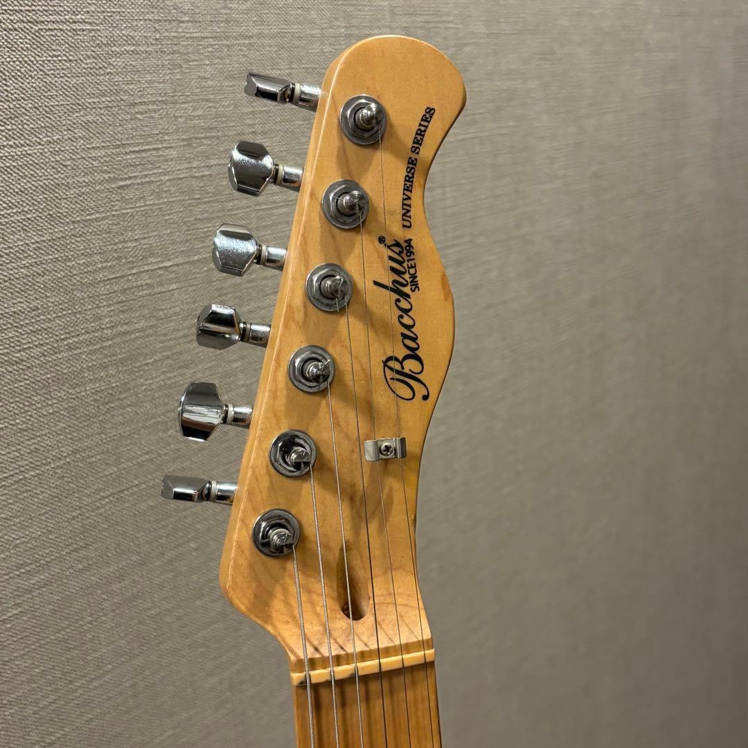 美品 Bacchus テレキャスター エレキギター バタースコッチブロンド