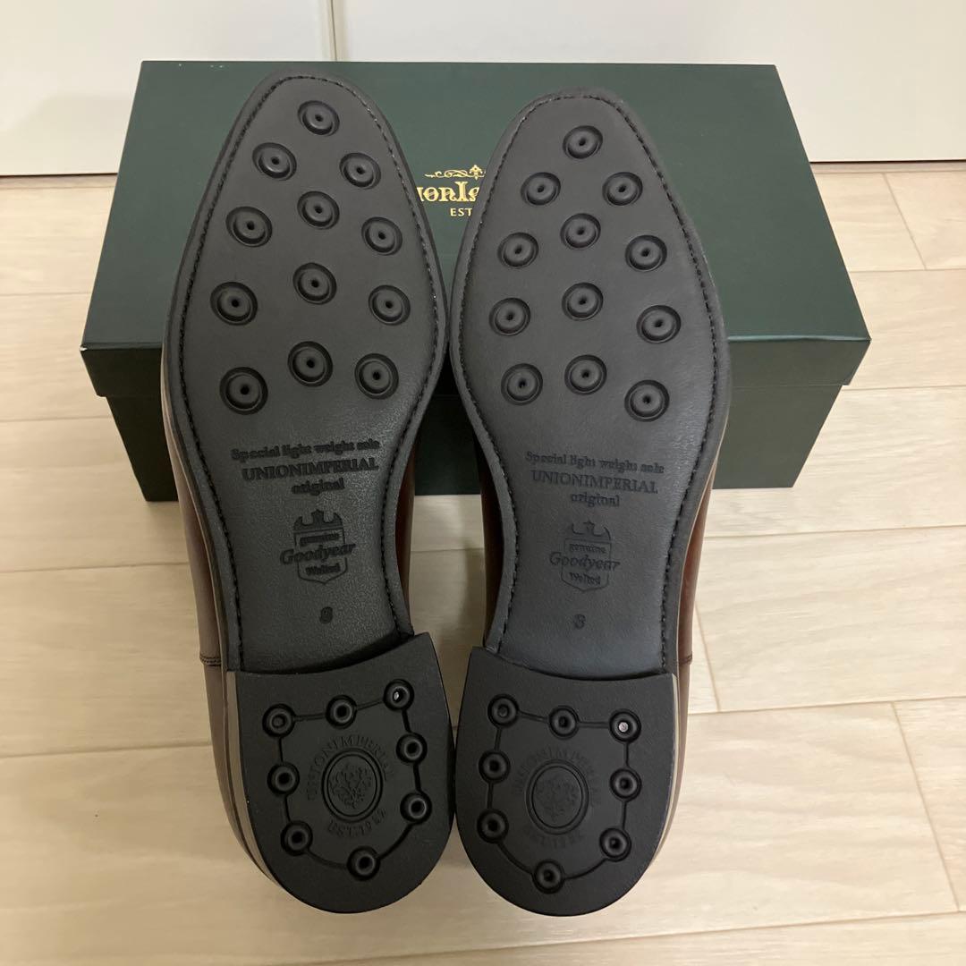 ユニオンインペリアル U2006 ストレートチップ ダークブラウン 8EEE26