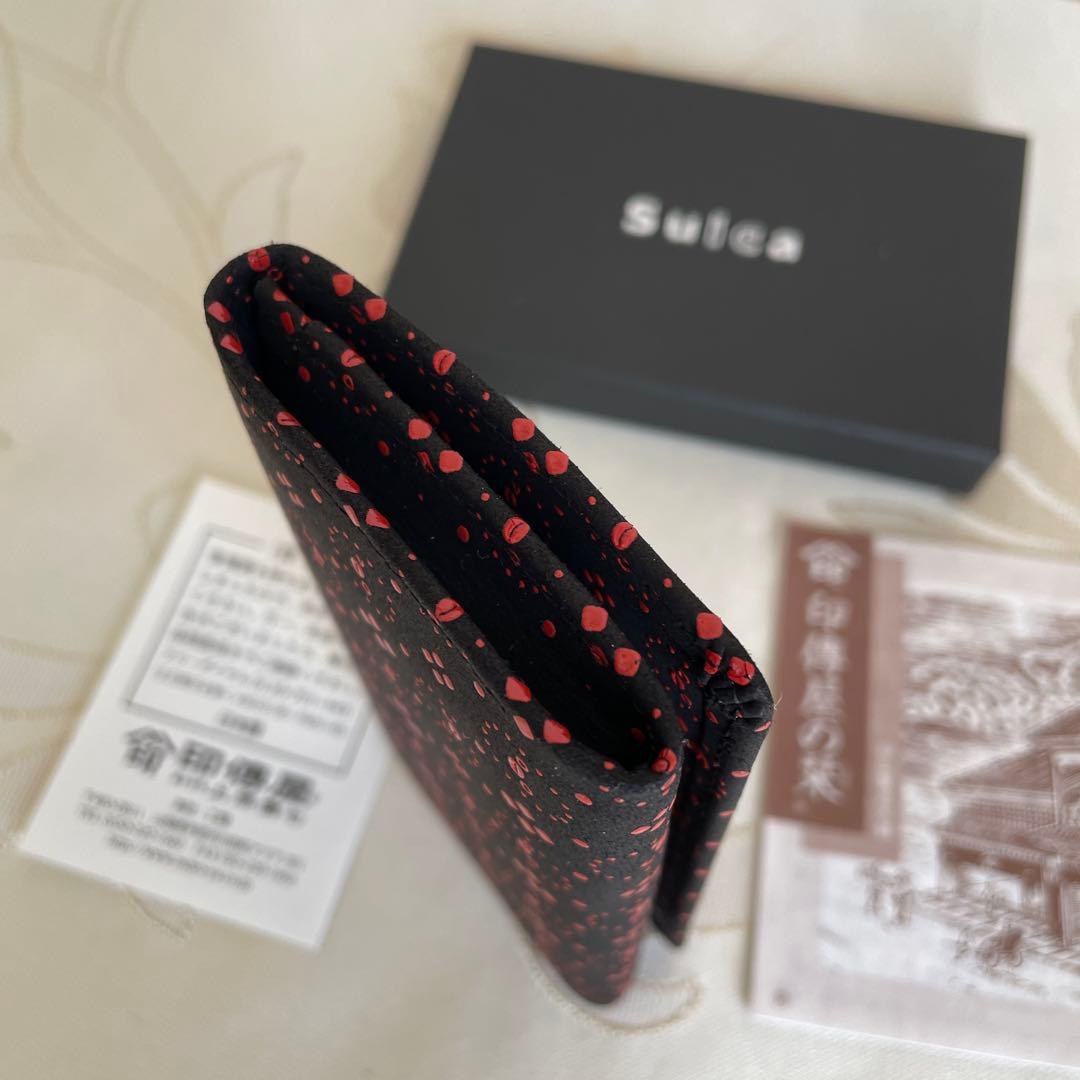 Suicaペンギン印傳屋　印伝　名刺入れ