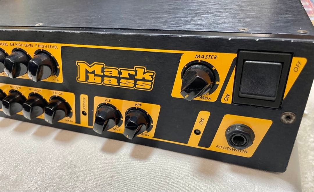 【レア品/動作確認済】Markbass TA503 ベース用 真空管ヘッドアンプ