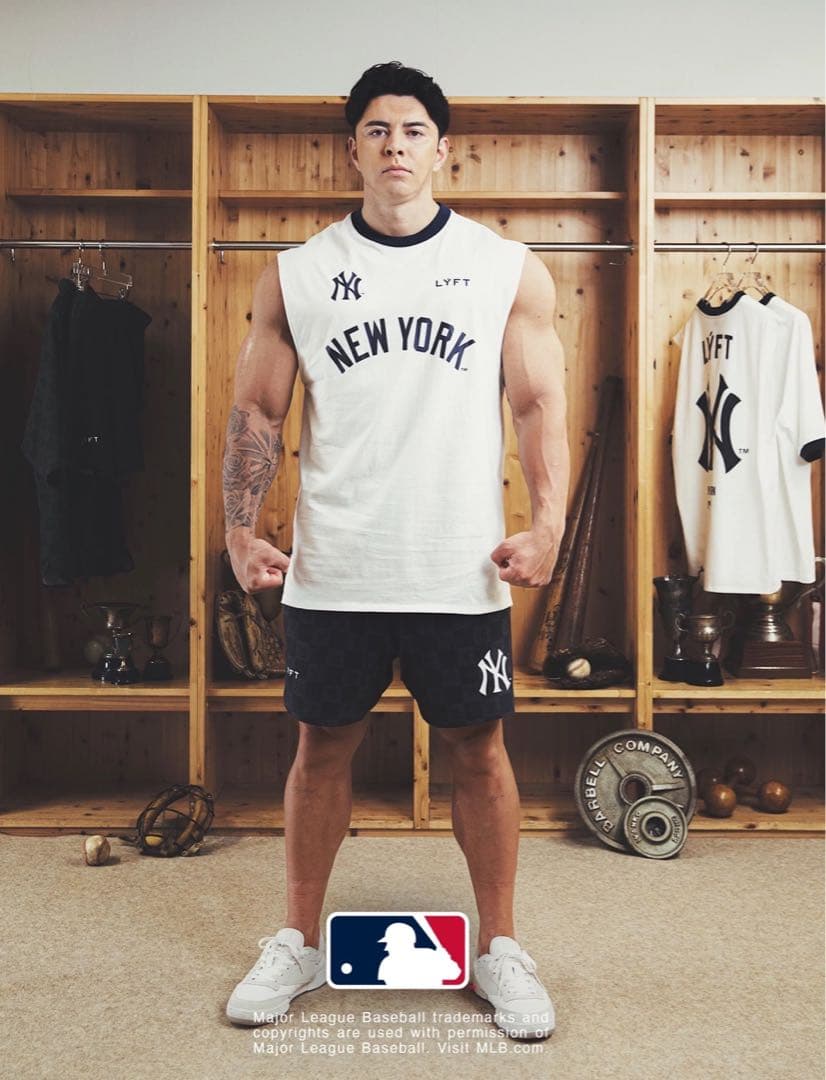 【LYFT/完売品】リフト ヤンキース タンクトップ　サイズL