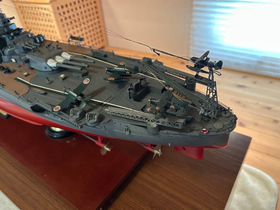 【17日まで限定値下げ】ニチモ 戦艦大和 1/200 塗装完成品