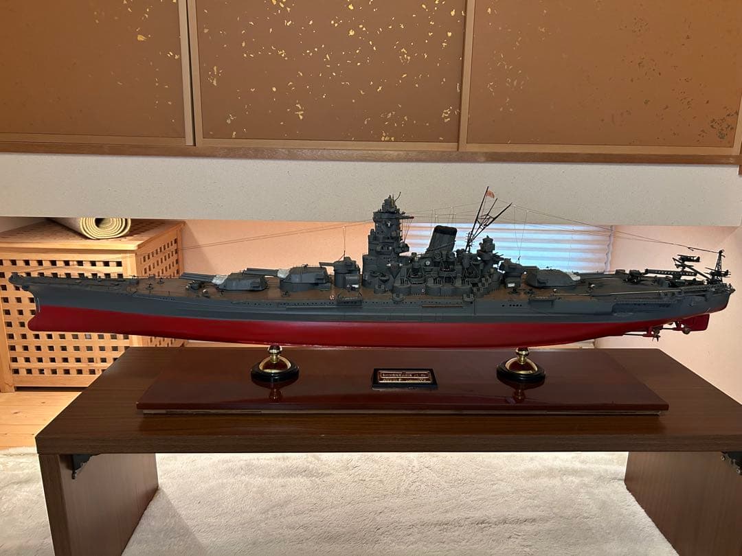 【17日まで限定値下げ】ニチモ 戦艦大和 1/200 塗装完成品