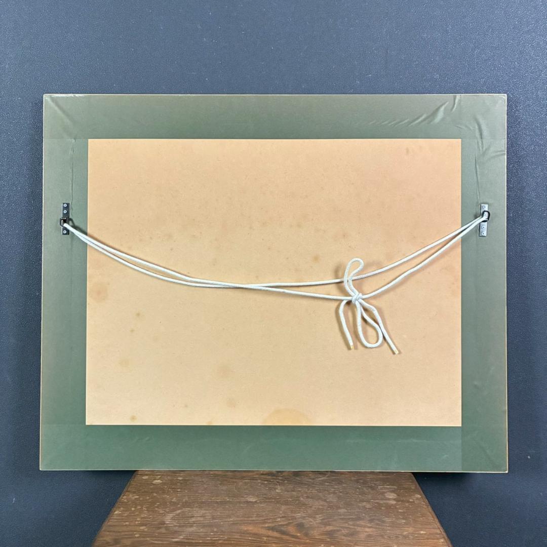 ジョアン・アイザック「Apple～」銅版画 1点物 直筆サイン入 お洒落な額装