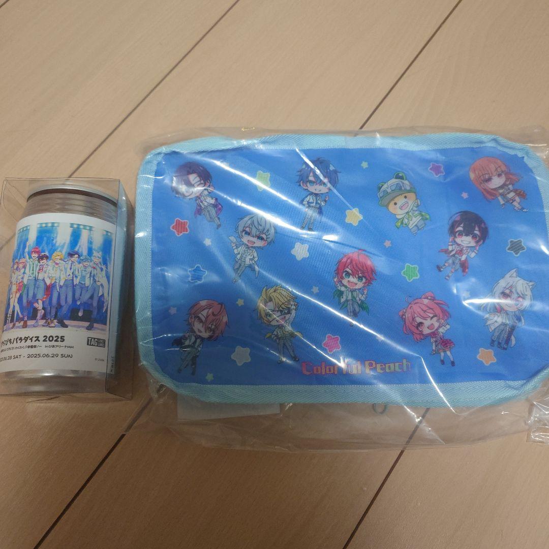 カラフルピーチ　HISコラボ特典　からぴちパラダイス2025　うちわなどおまけ
