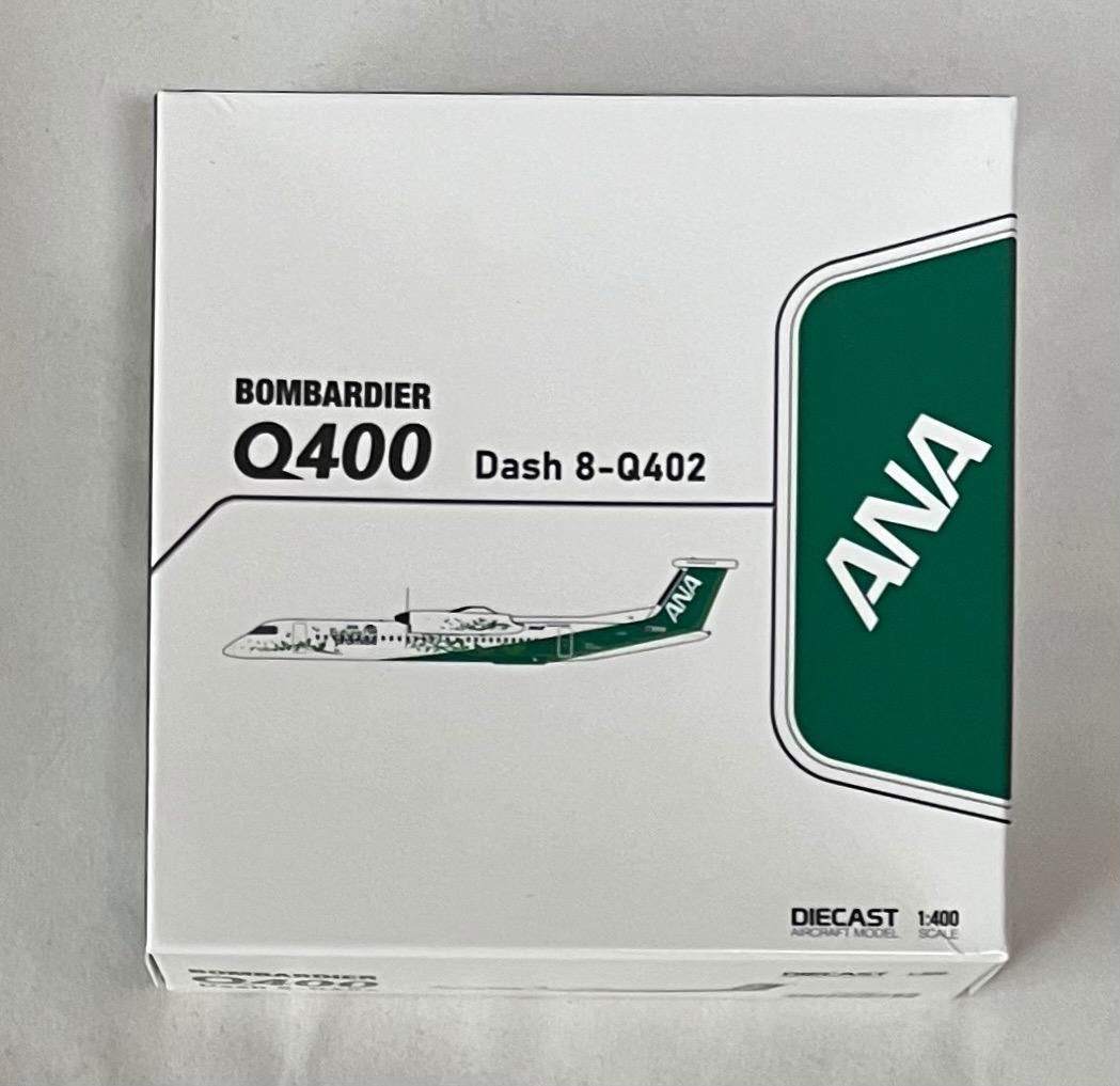 航空機・ヘリコプター ANA Dash8-Q400 JA451A eco Green