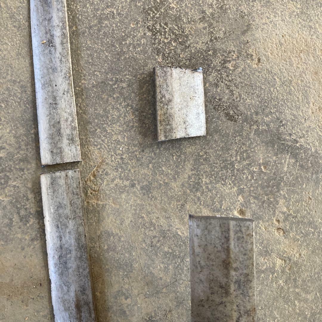 ジャンク 江戸時代 残欠 古い日本刀 合法サイズにカットされています。