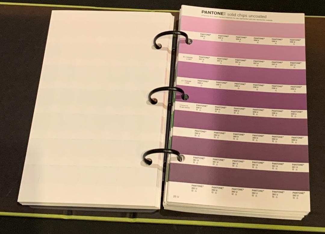 パントーン色見本 ３冊セット PANTONE solid chips