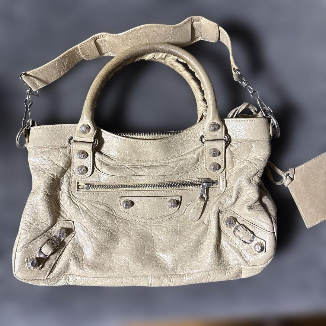Balenciaga ベージュ ハンドバッグ