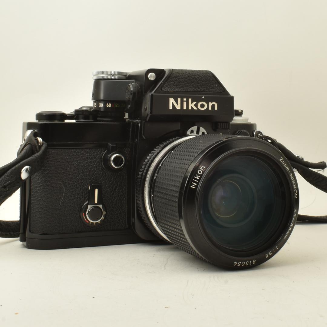 整備済 完動 Nikon F2 ブラック フォトミックA 43-86mm Ai