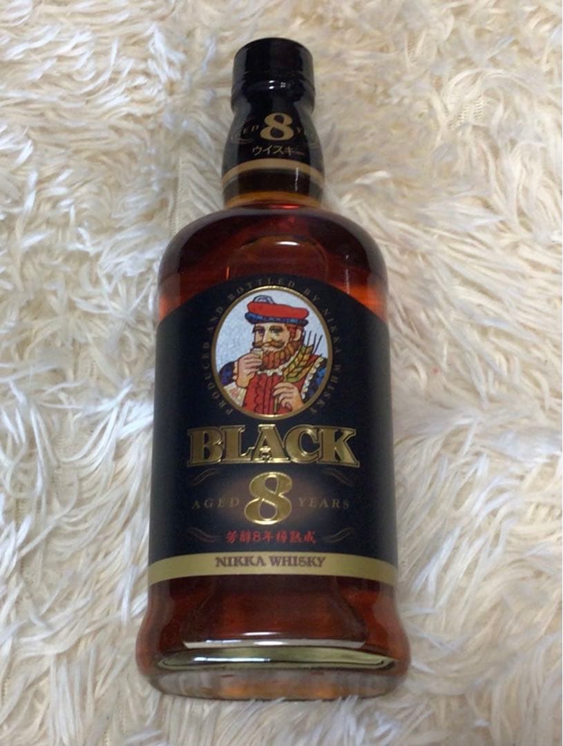 値下‼️NIKKA BLACK ブラックニッカ 8年 終売品 未開栓