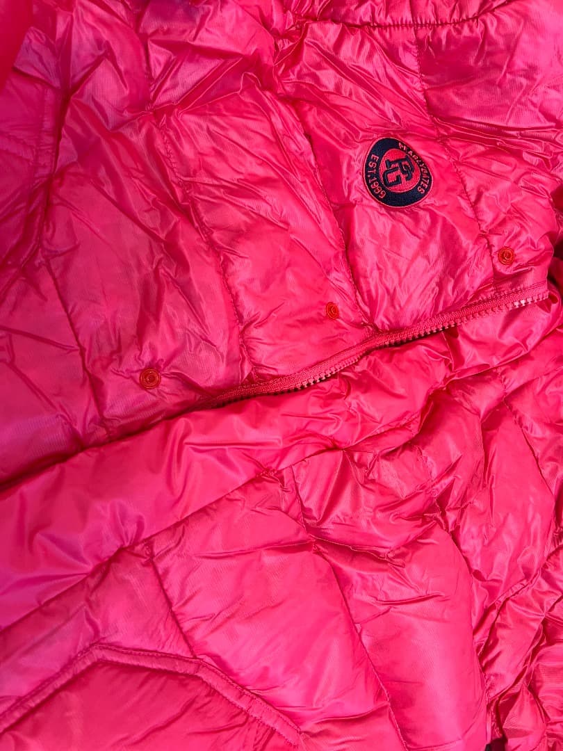 【未使用】PEARLY GATES　2WAYダウン ダウンベスト　ピンク　M