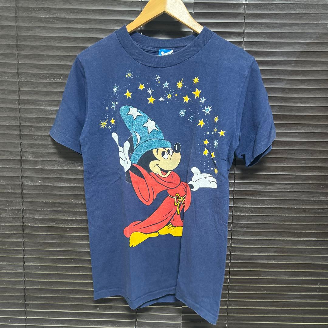 ミッキー　ファンタジア　ディズニー　vintage tシャツ
