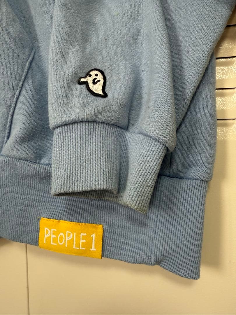 【訳アリ】PEOPLE1 フーディー 怪獣とゴースト パーカー Lサイズ 裏起毛