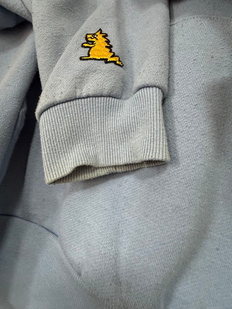 【訳アリ】PEOPLE1 フーディー 怪獣とゴースト パーカー Lサイズ 裏起毛